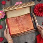 Kancheepuram Silk Wine Saree